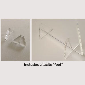 Morning Prayers at the Kotel - Tabletop Lucite Art Piece