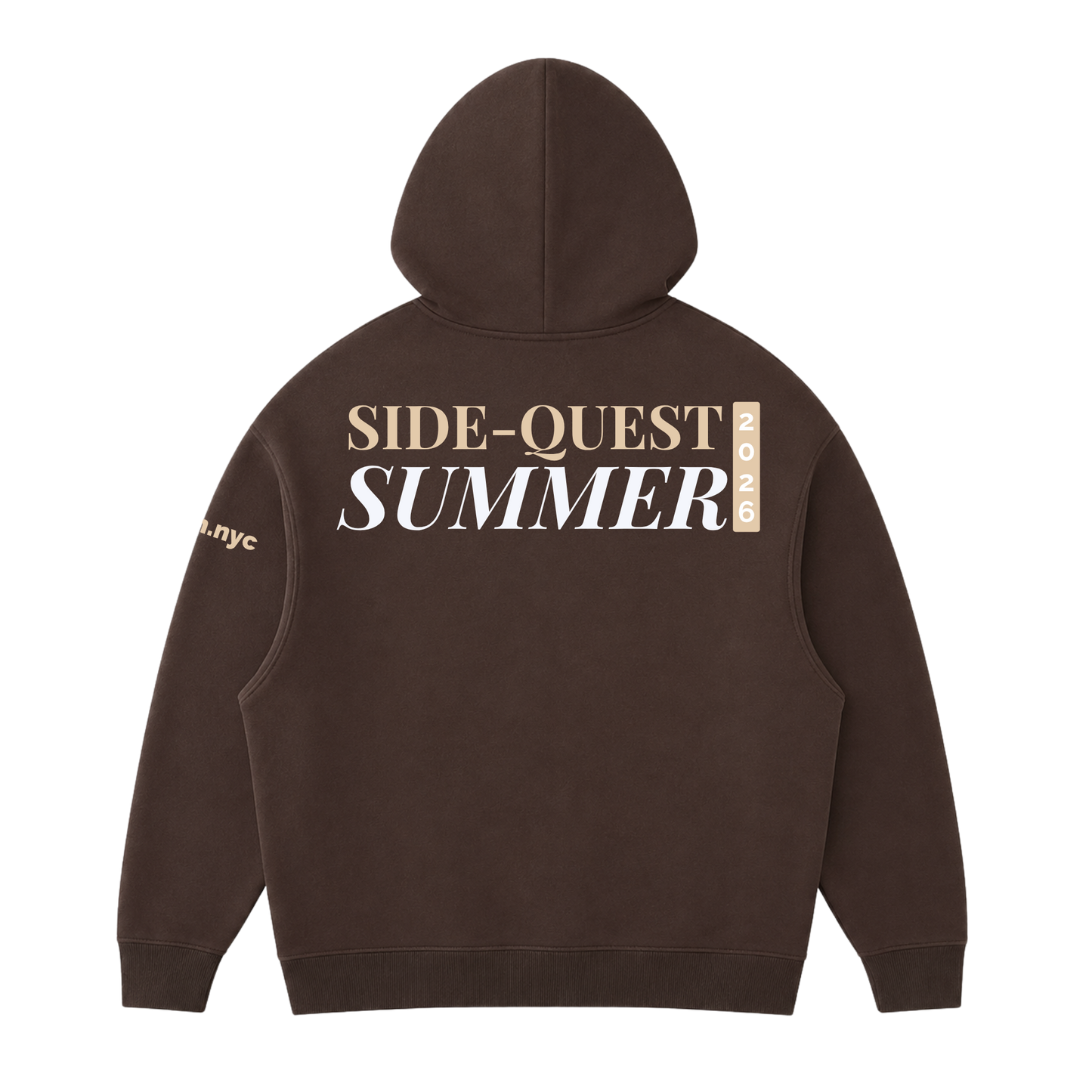 Side-Quest Summer Hoodie - Cream
