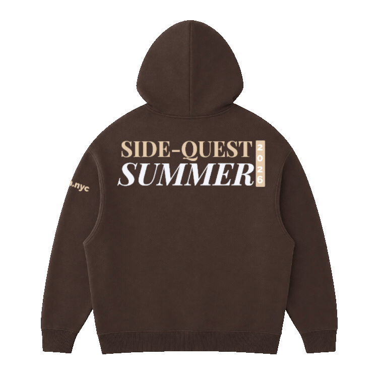 Side-Quest Summer Hoodie - Cream